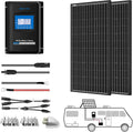 200 Watt Monocrystalline Solar Panel Kit with 30A MPPT LCD Charge Controller E59934