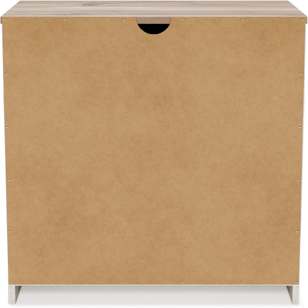 White 3 Drawer Wood Chest Z904697