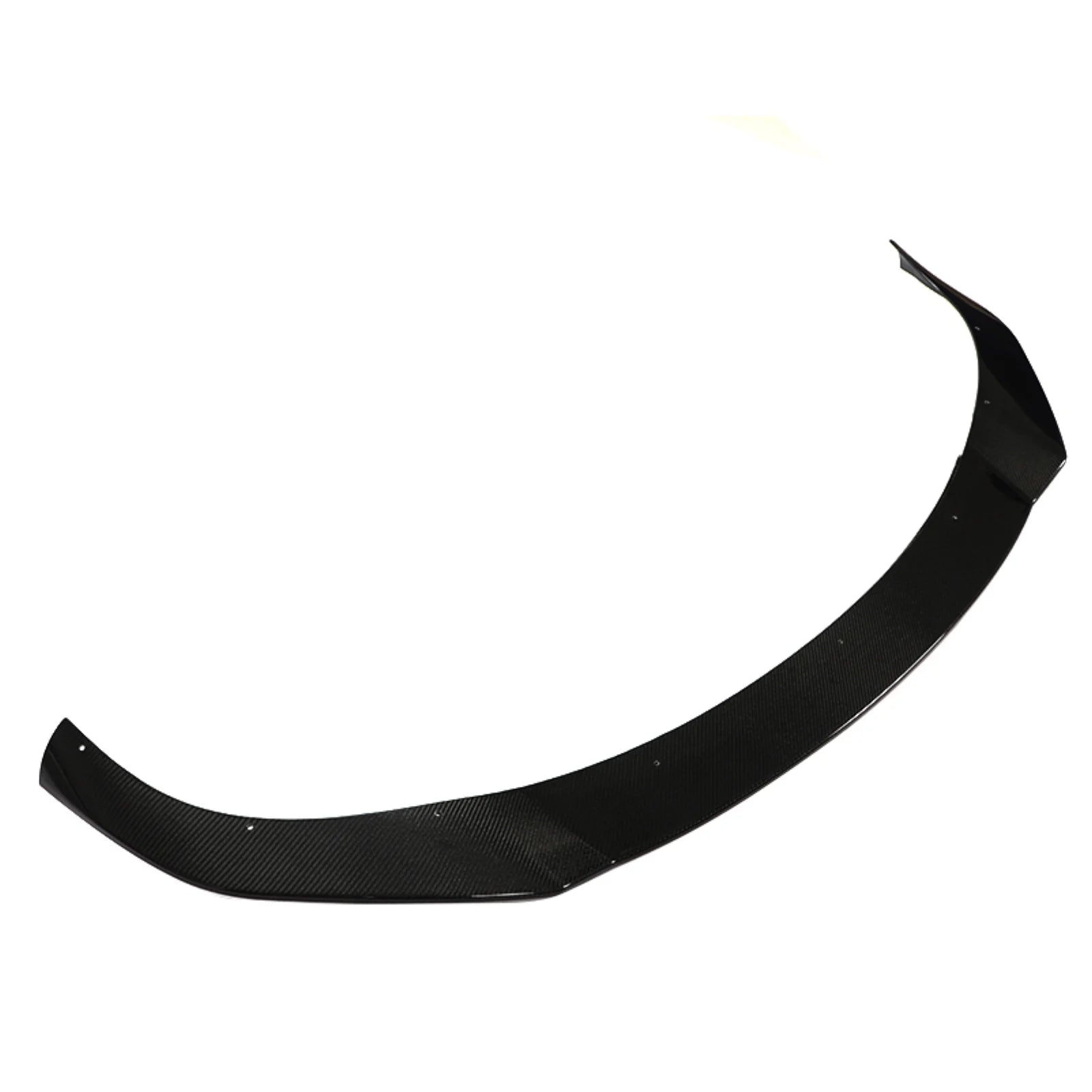 Gloss Black Front Bumper Lip for Tesla Model S Sedan O2126