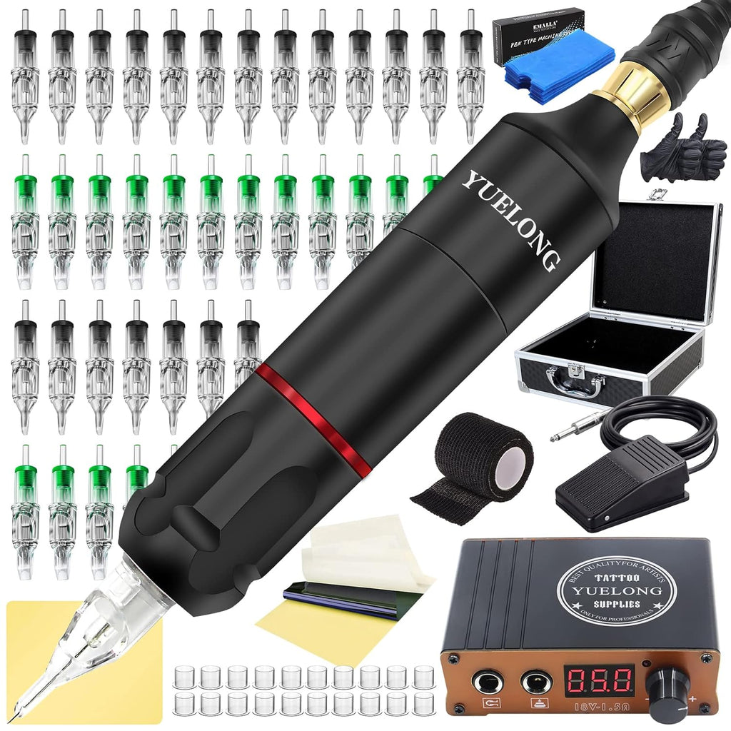 20PCS Cartridges Needles Rotary Machine Pen Kit U90042
