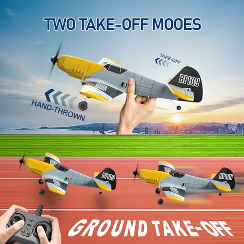 3 Channel Remote Control Airplane with 2 Batteries U763