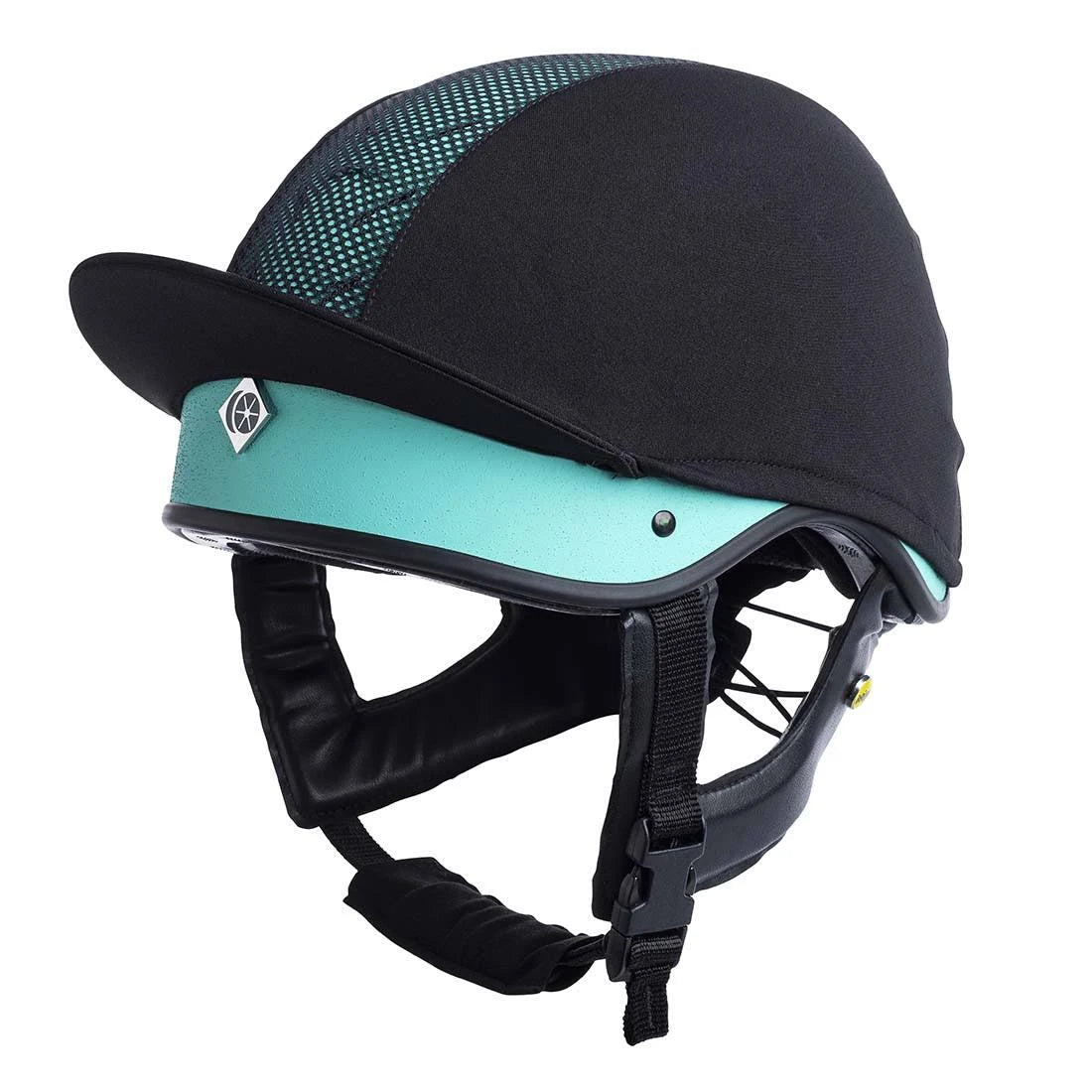 Aquamarine Jockey Skull Helmet S200477