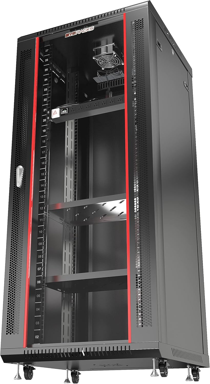 22U Locking Wall Mount Server Rack Cabinet I405