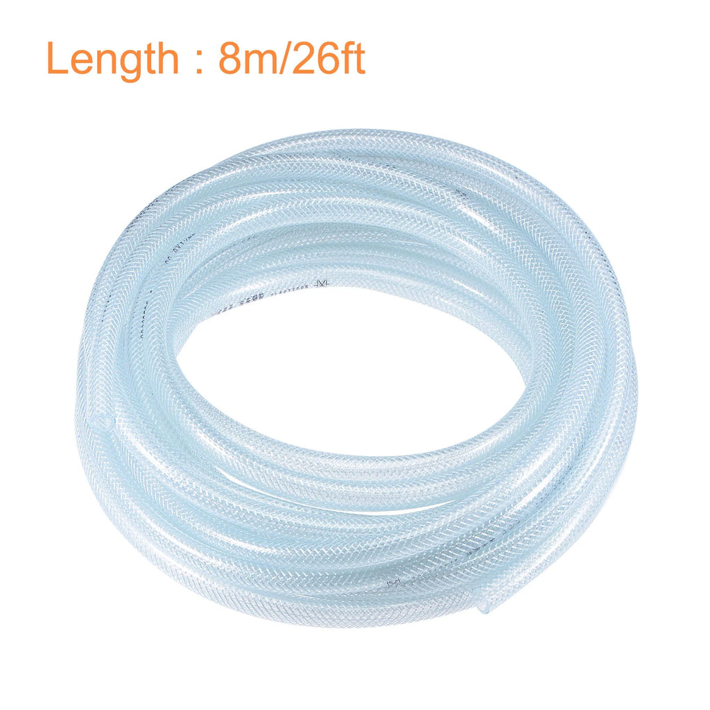 Clear PVC Water Hose 26ft B44496