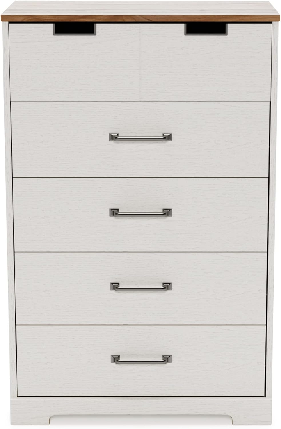 White 3 Drawer Wood Chest Z904697