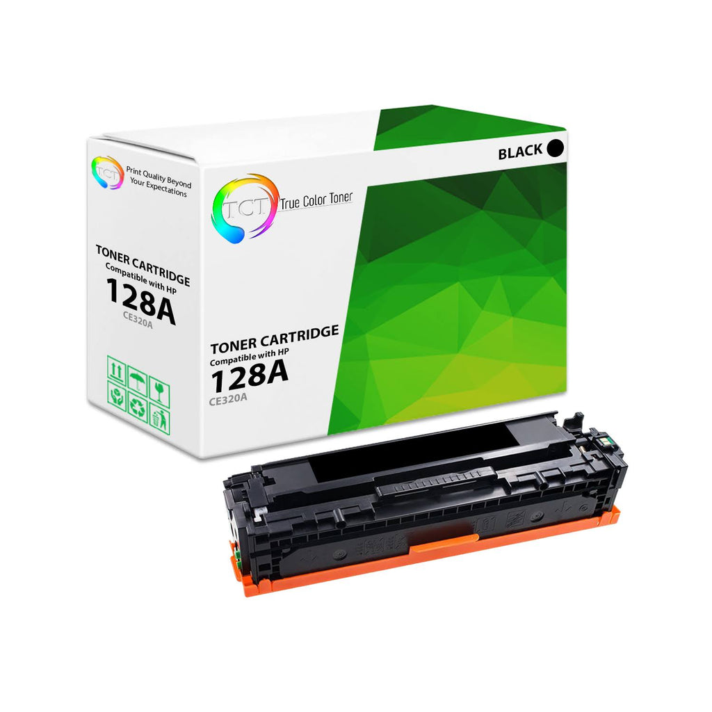 Compatible HP 128A Toner Cartridge 4 Pack Set - Black, Cyan, Yellow, Magenta M9437
