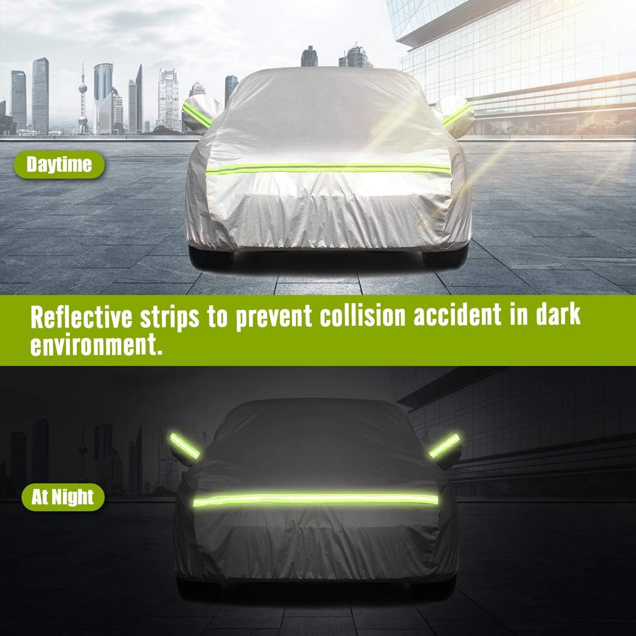 Full Exterior Car Cover Waterproof All Weather 5 Layer for SUV X30367