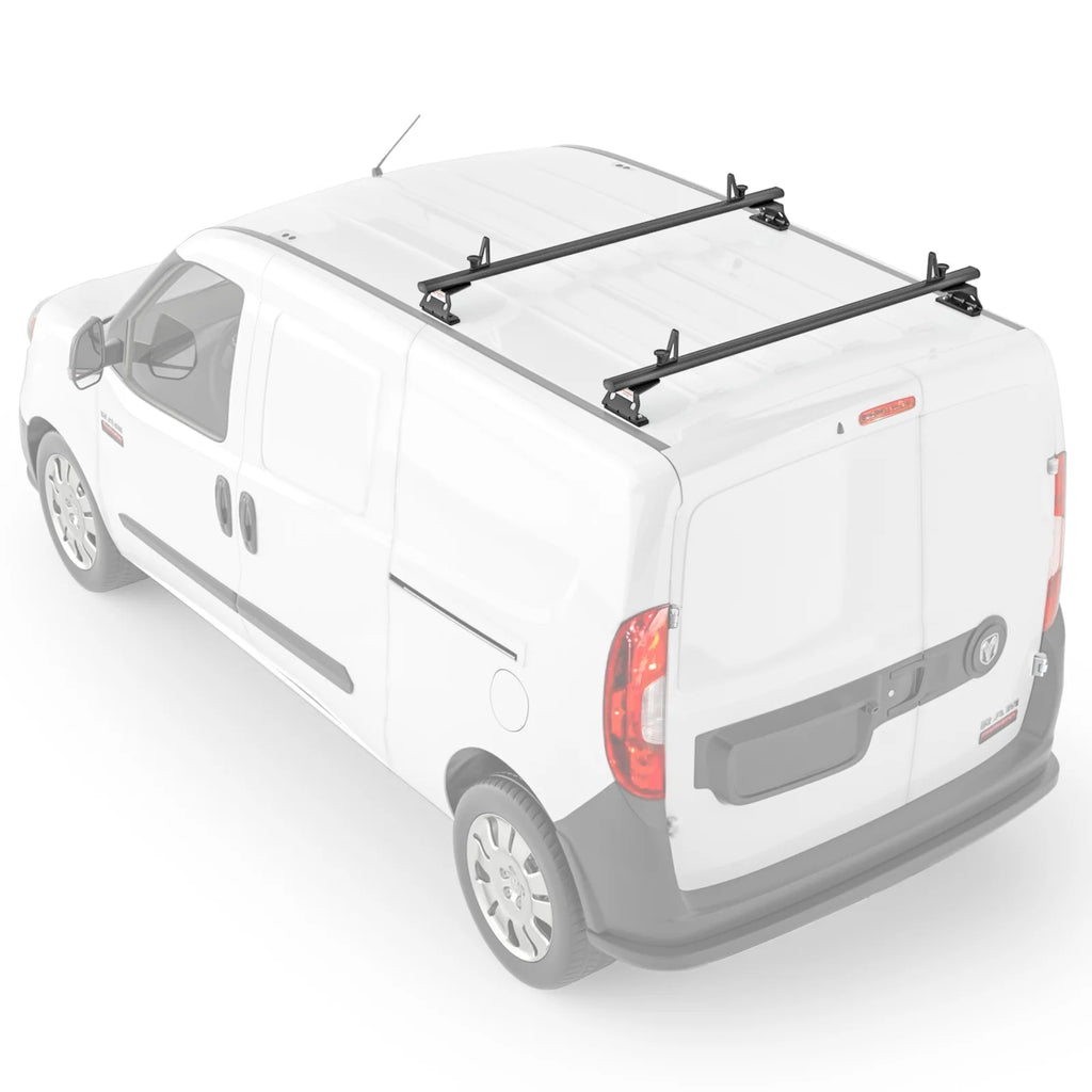 Black Aluminum 2 Bar Van Roof Rack System G270