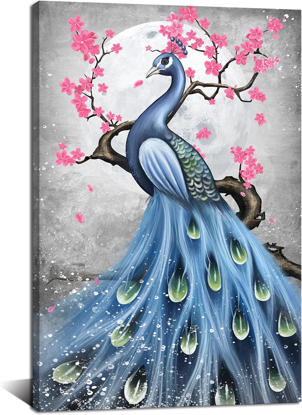 Pink Cherry Blossom Canvas Wall Art 24x36 G641