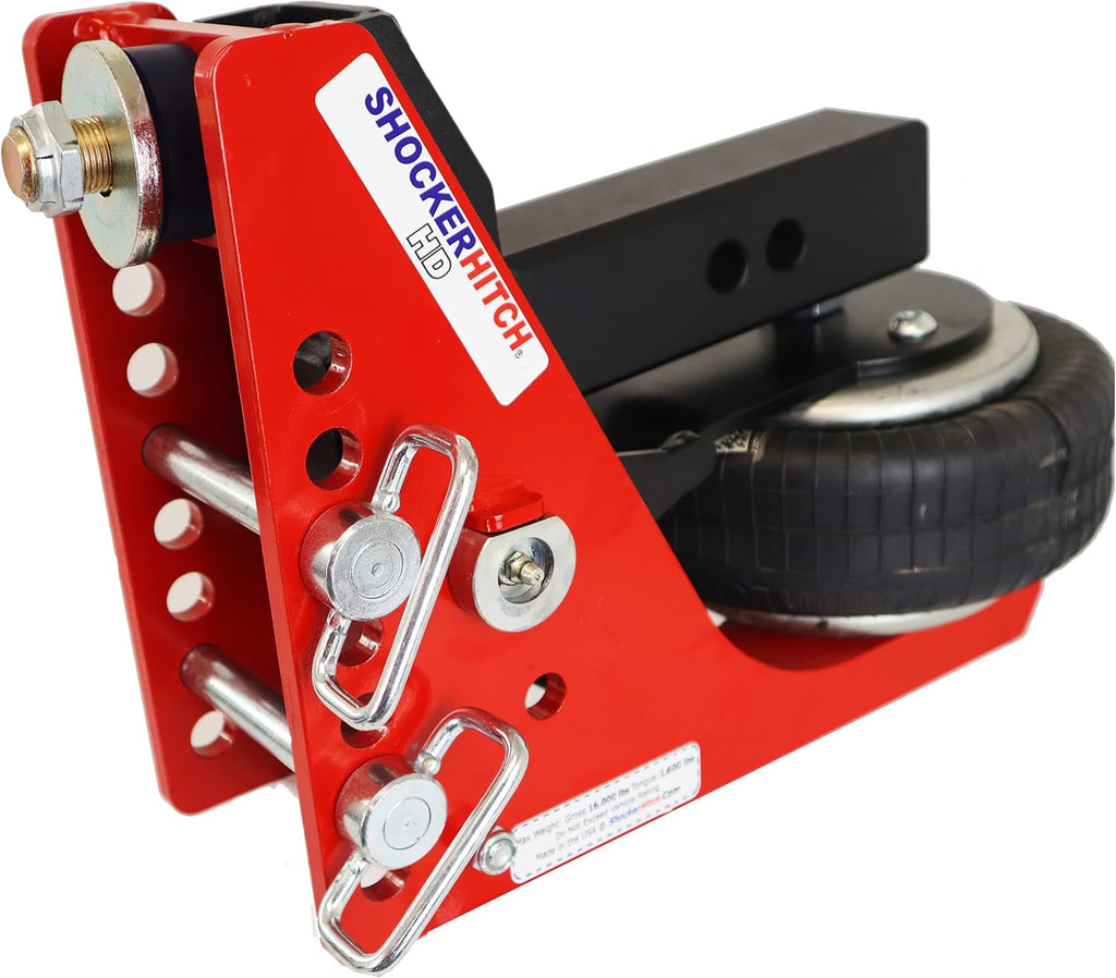Air Receiver Hitch with Raised Ball Mount, Fits 3" Hitch, 2" Ball, 12000 lbs X574084