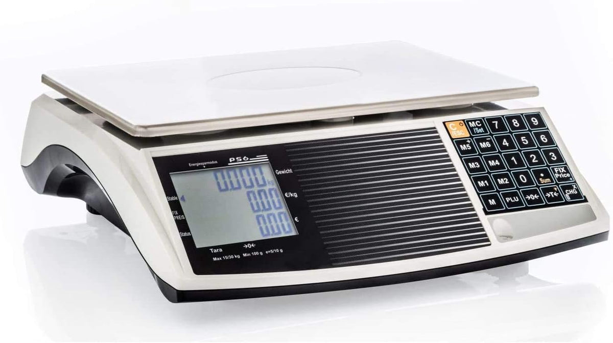 60lb Capacity Digital Price Computing Scale with Pole J539629