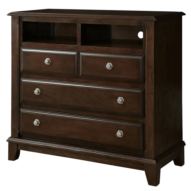Brown Cherry Media Chest R499452