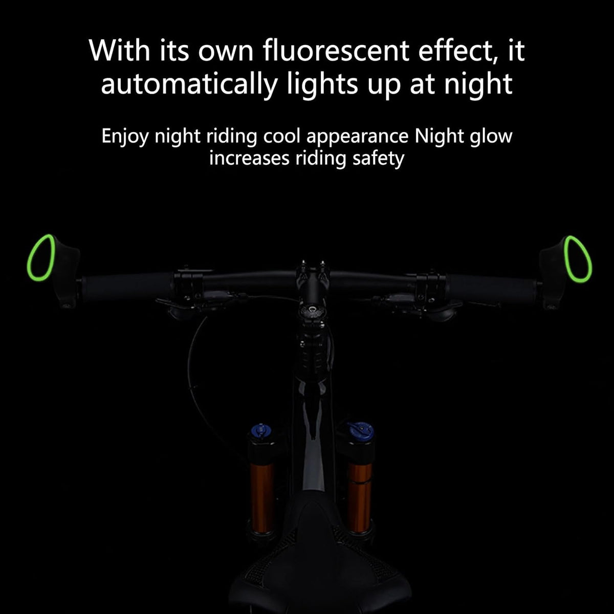 Ergonomic Nonslip Handlebar Ends F57584
