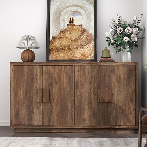 32" Small Buffet Cabinet with Adjustable Shelf T716809