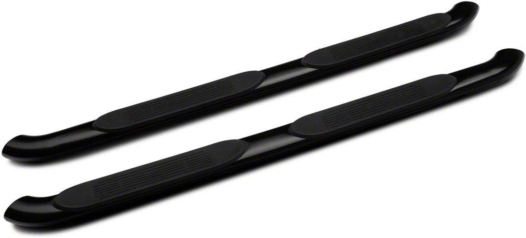 Black Oval Bent End Side Step Bars J1375