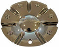 Chrome Wheel Rim Center Cap Pack of 2 Y18117