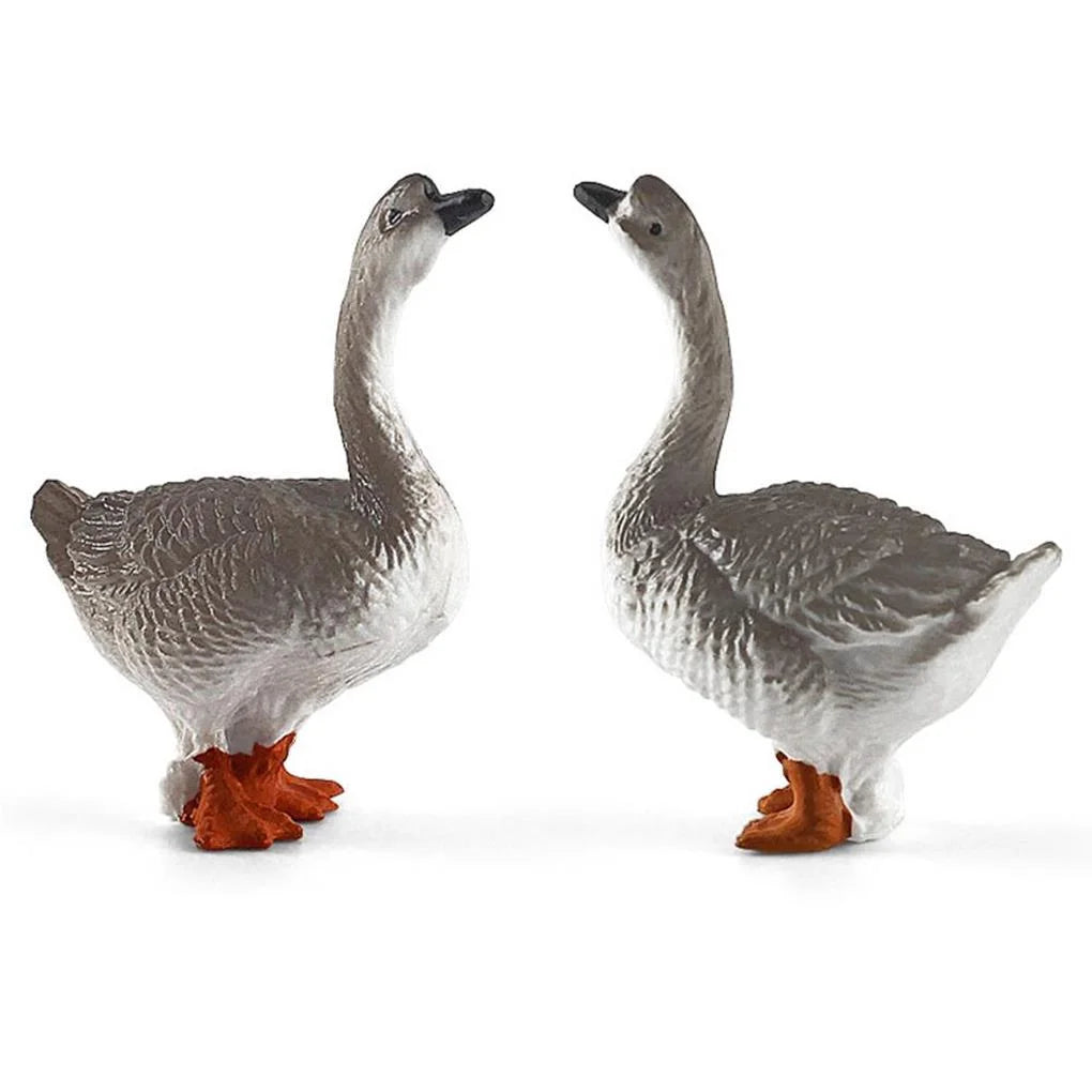 12Pcs Simulation Farm Animals Figurines E813