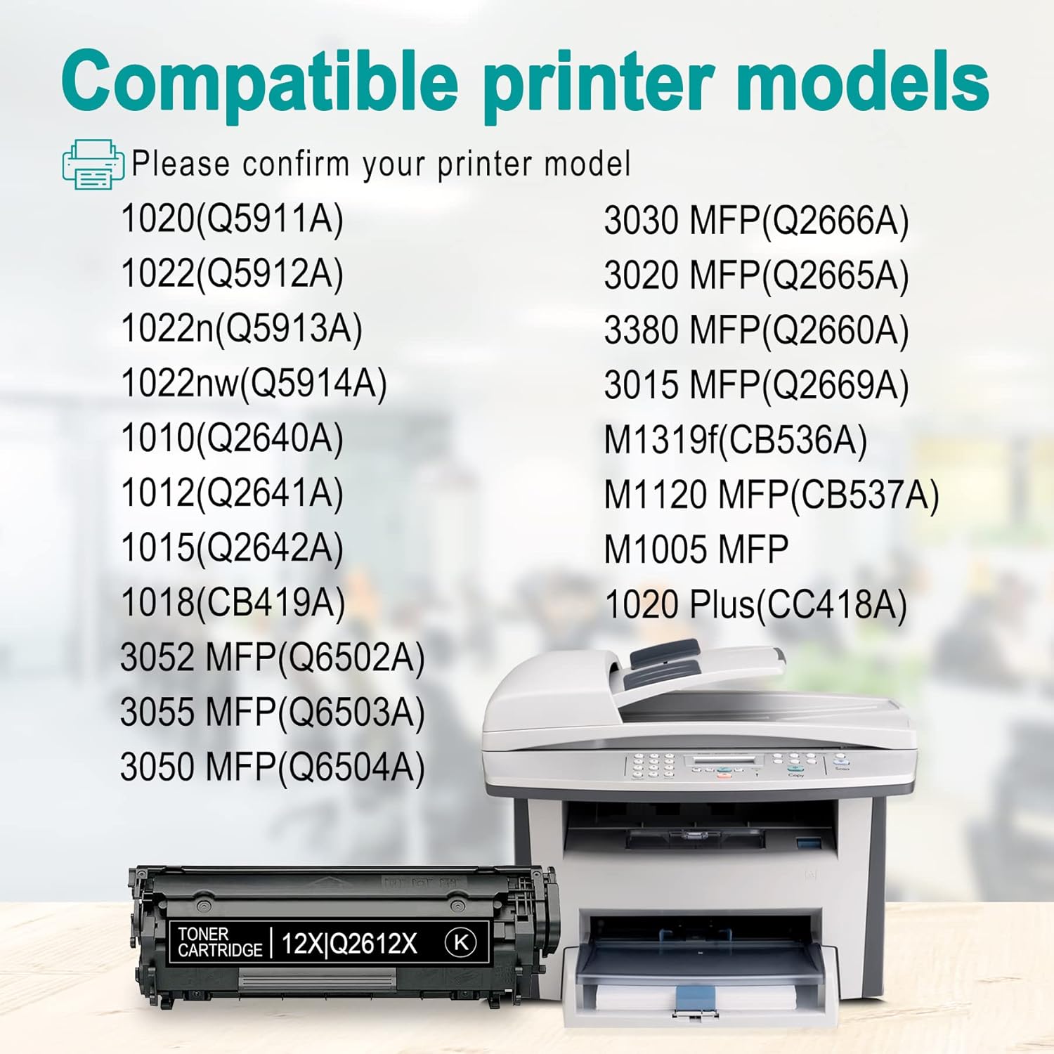 12X Compatible High Yield Toner Cartridge (3-Pack, Black) Q78828