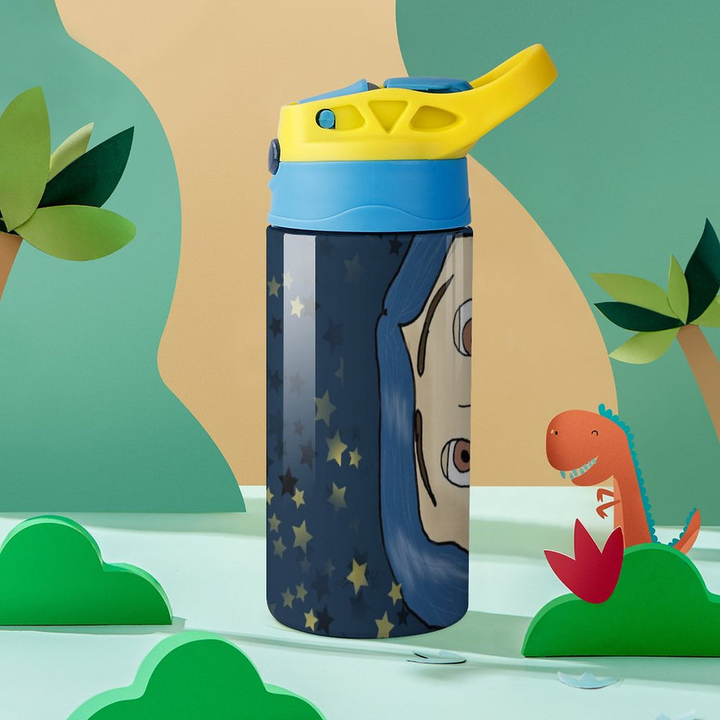 Insulated Stainless Steel Water Bottle With Straw Z765