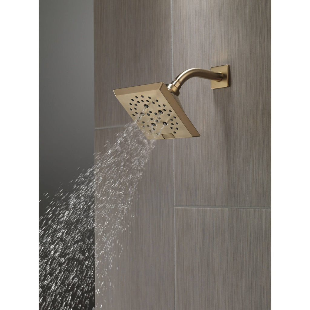 Champagne Bronze Raincan Shower Head V890489