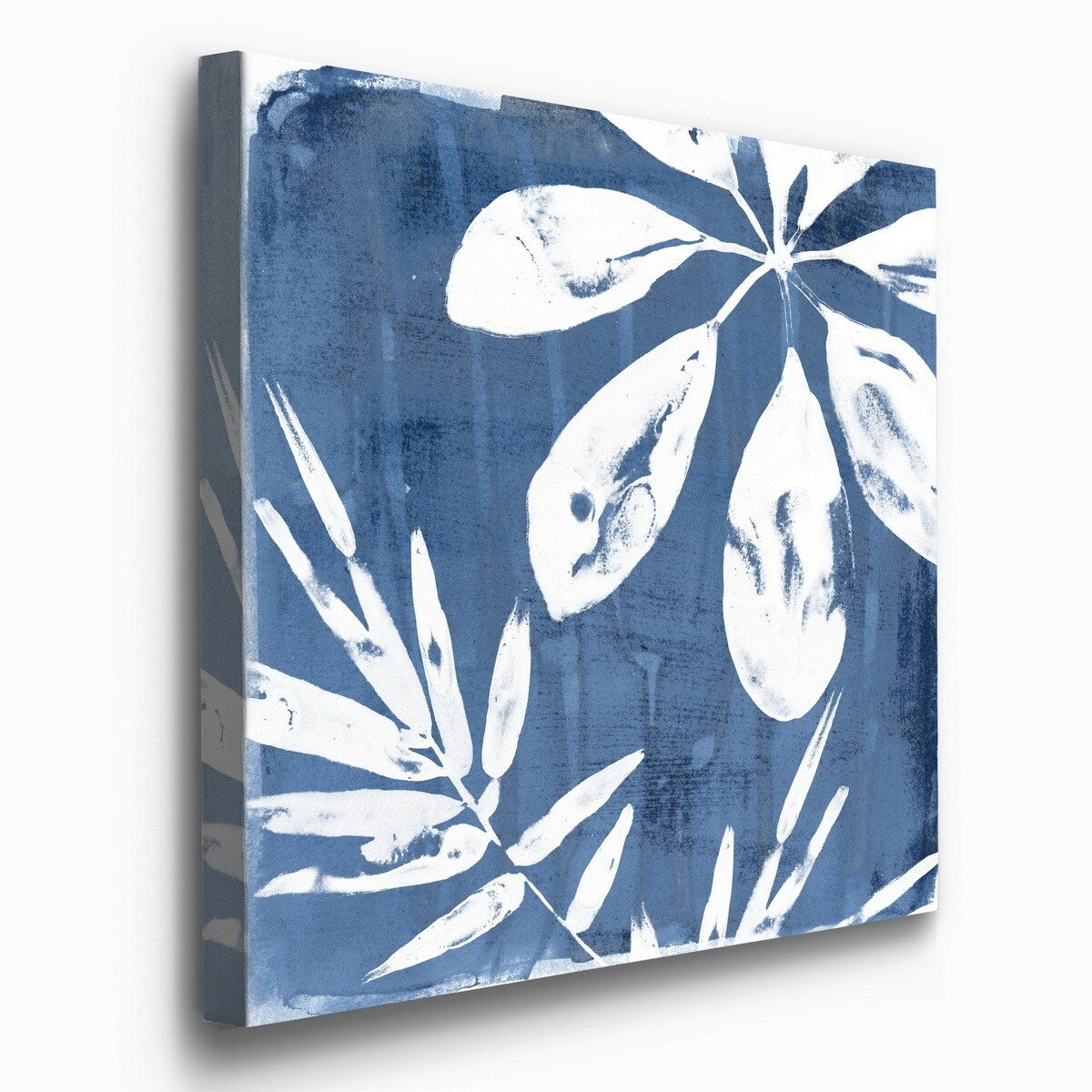 Tropical Indigo Gallery Wrapped Canvas 10x10 A34772