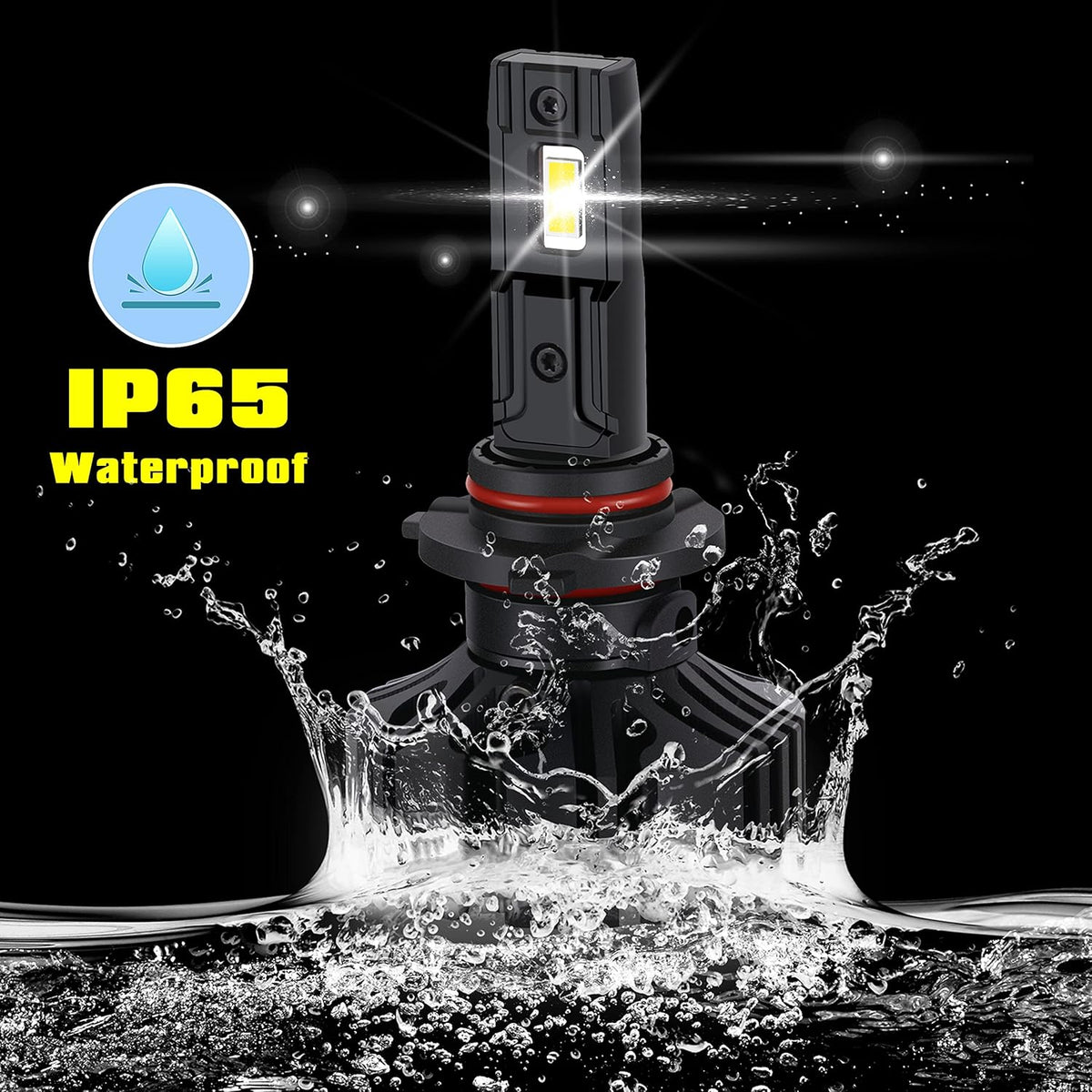 6000K Xenon White LED Headlights Bulbs Pack of 2 L92933
