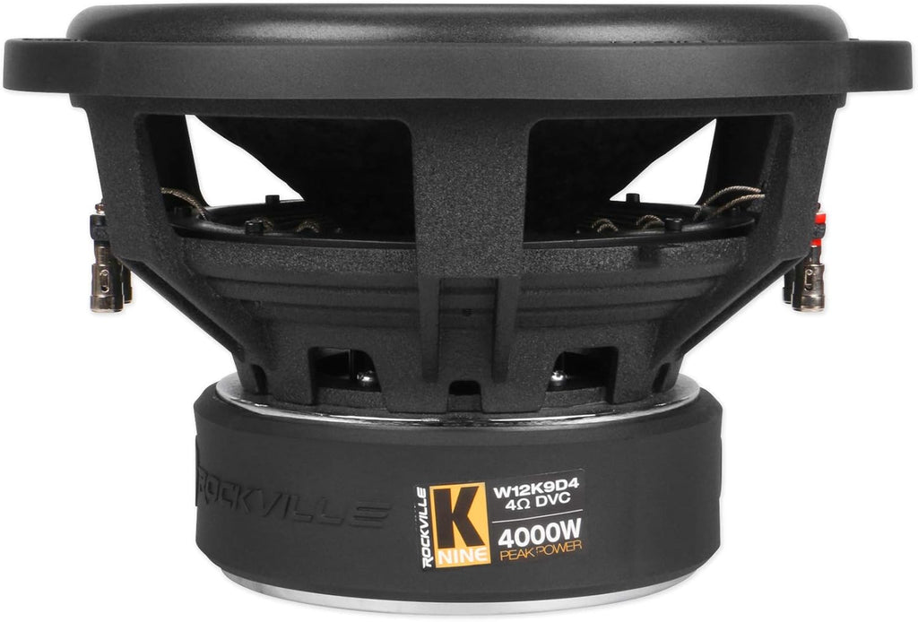 12 4000 Watt Car Audio Subwoofer with Vented Sub Box Enclosure J7736