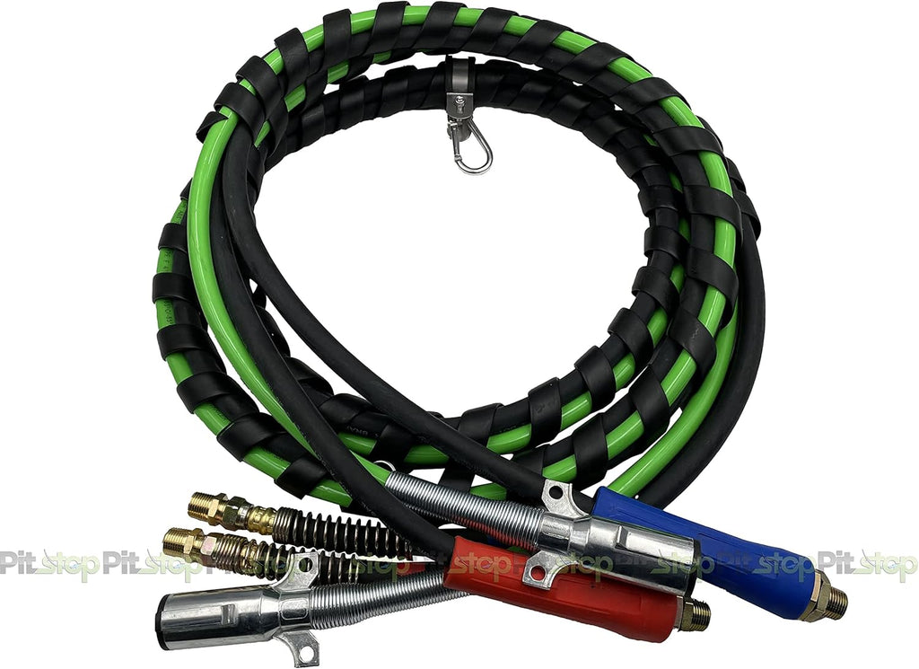 3 in 1 ABS & Power Air Line Hose Wrap 7 Way Electrical Cable with Handle Grip Y32126
