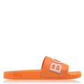 Pool Sliders, Size 11, Orange/White O201594