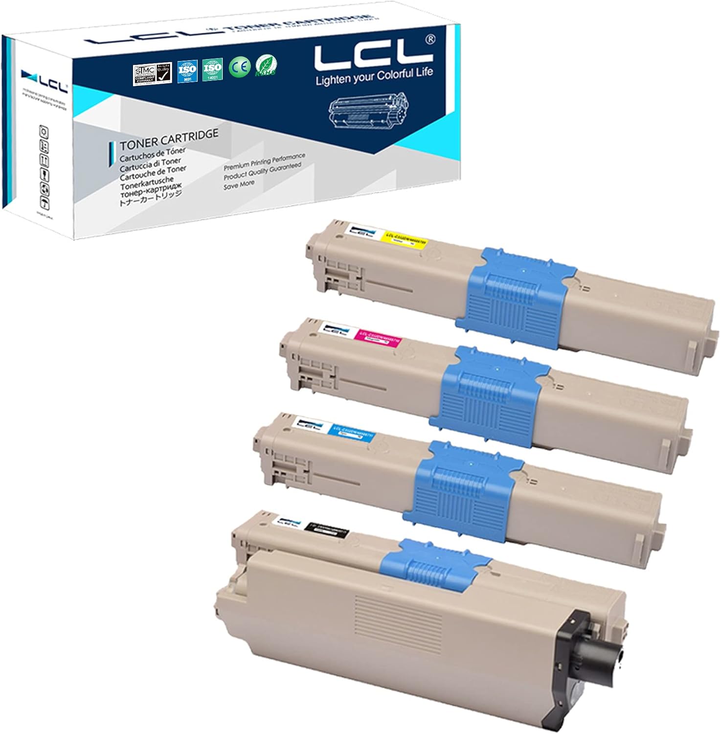 Compatible Toner Cartridge 4-Pack M7096