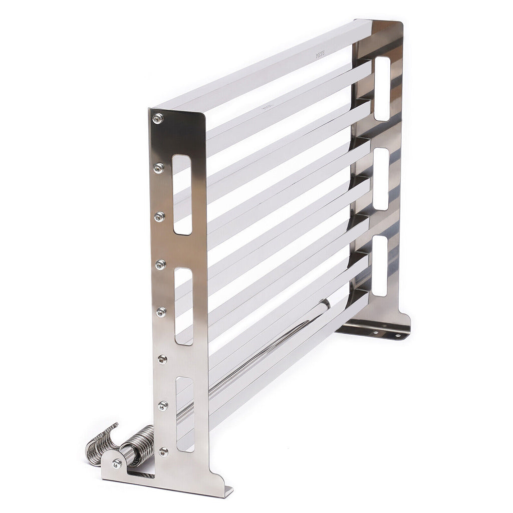 Black Wall Mounted Microwave Oven Shelf Storage Bracket P17550