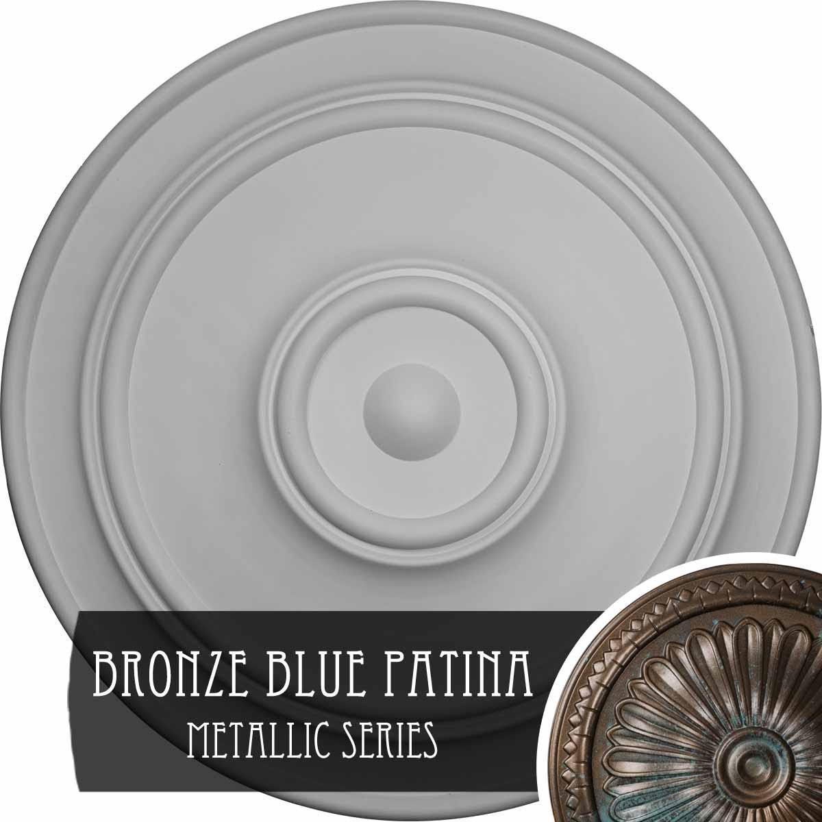 54x22OD x 4 7/8x22P Large Classic Ceiling Medallion N9551