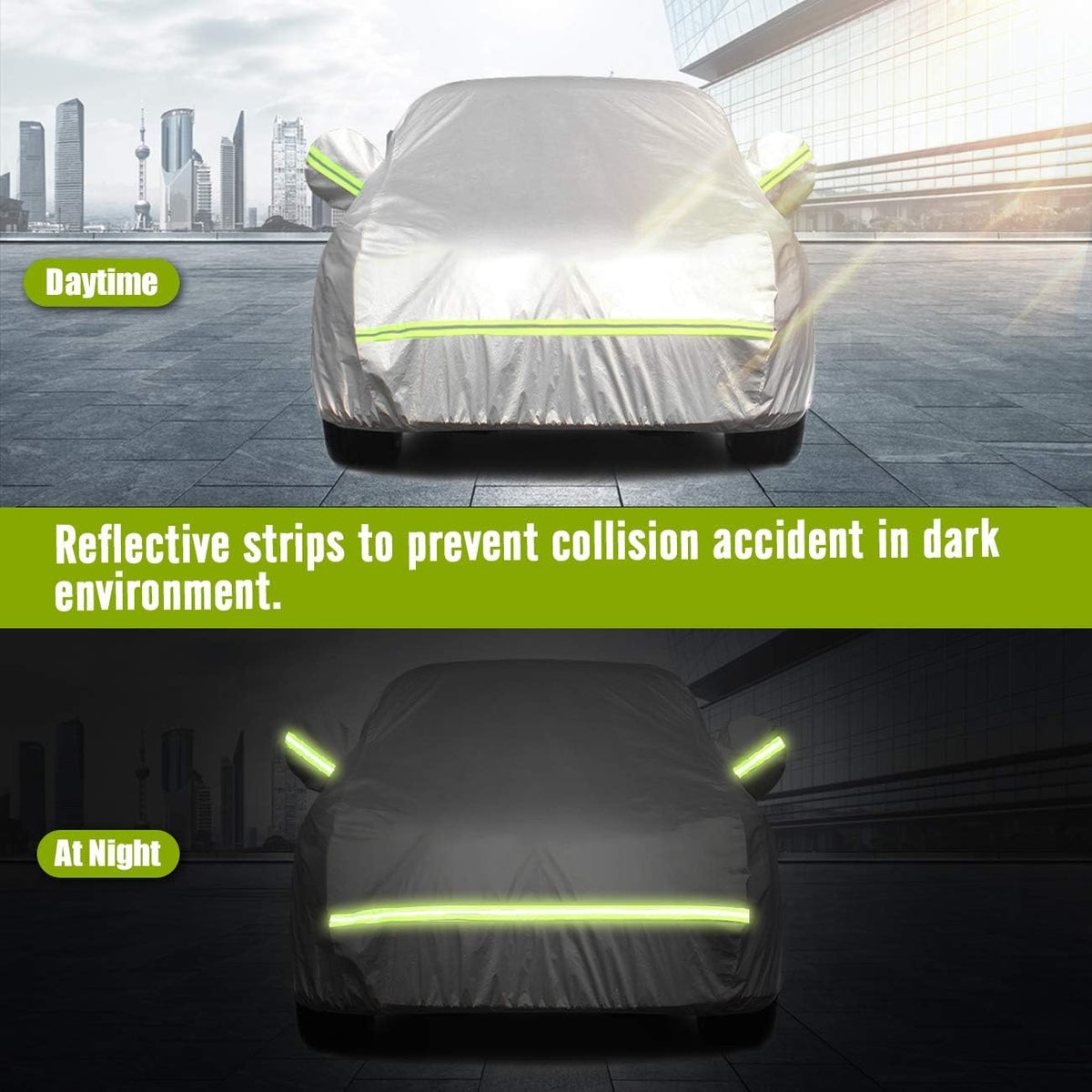 Full Exterior Car Cover Waterproof All Weather 5 Layer for SUV X30367