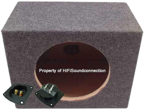 Single 15 Sealed Subwoofer Box Enclosure 3/4 MDF Wood P49439
