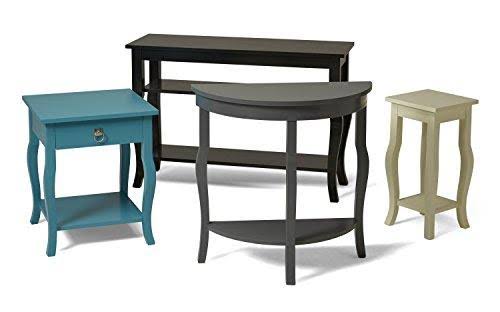 Blue Half Moon Console Table H1077
