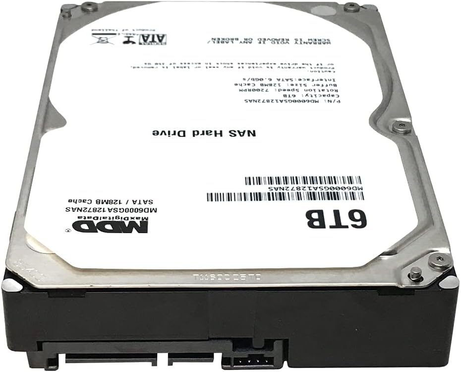 6TB 7200RPM 128MB Cache SATA 3.5inch Internal Hard Drive W7039