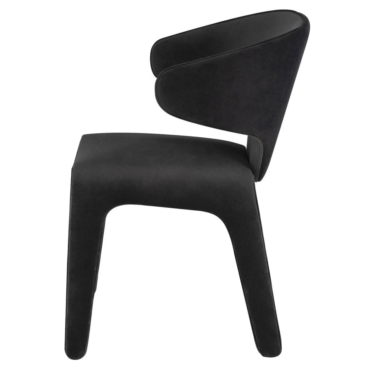 Peach Velour Dining Chair Y168