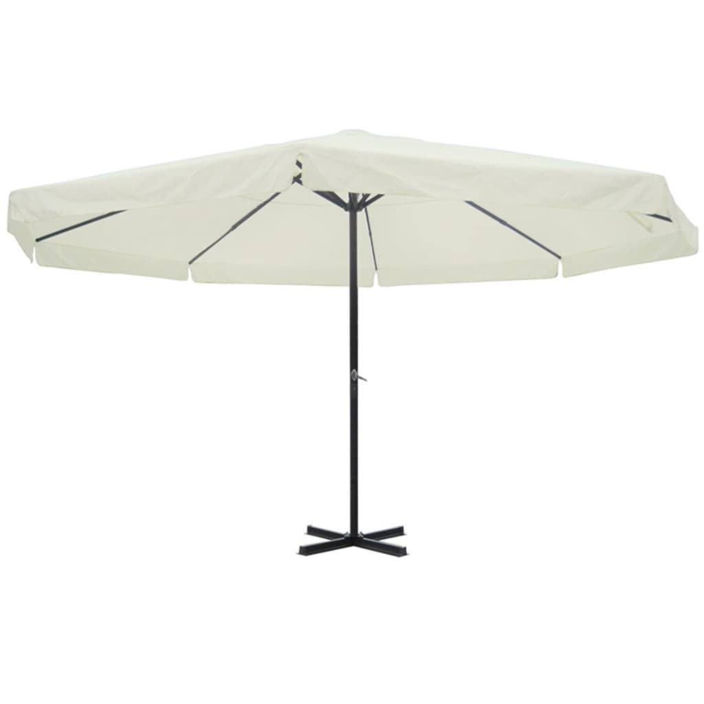 White Aluminum Parasol T10489