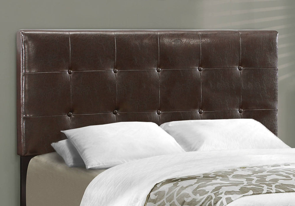 Full Size Grey Linen Bed L829771