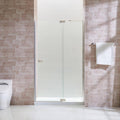 Satin Nickel Frameless Shower Door C2809