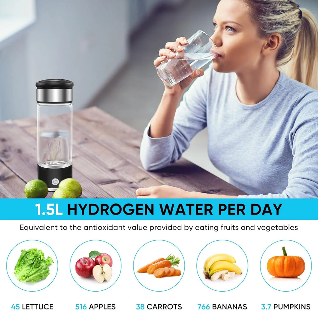 Hydrogen Water Bottle Generator D6261