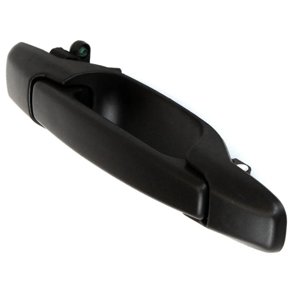 Black Plastic Exterior Door Handle Set of 2 K437
