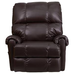 Burgundy Chenille Rocker Recliner M2692