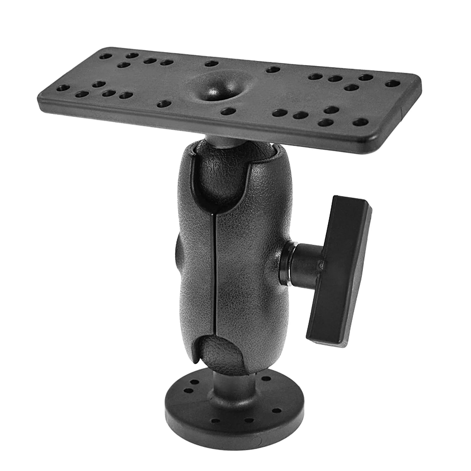 Portable Kayak Fish Finder Mount with 360° Swivel Ball Mount Base Y89563
