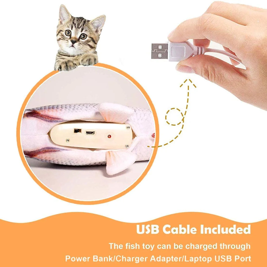 Plush Interactive Cat Toy T471922