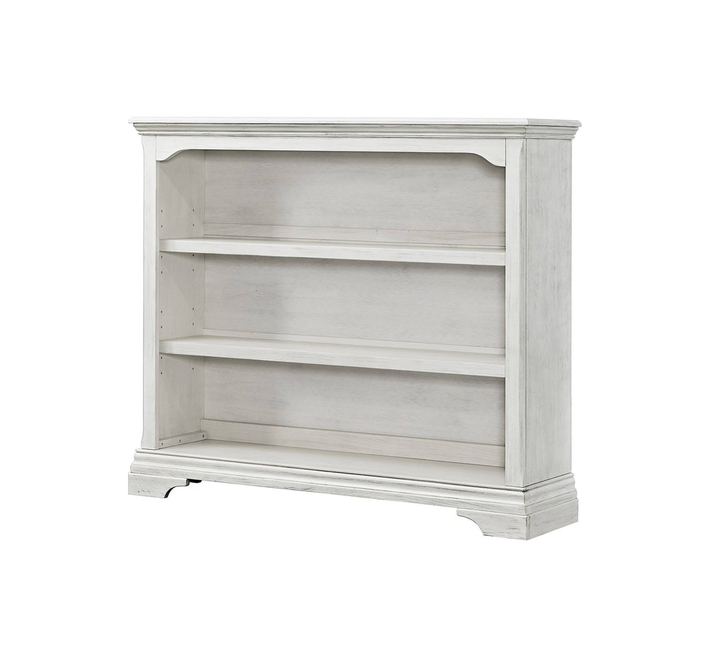 Brushed White Convertible Hutch Bookcase C446721