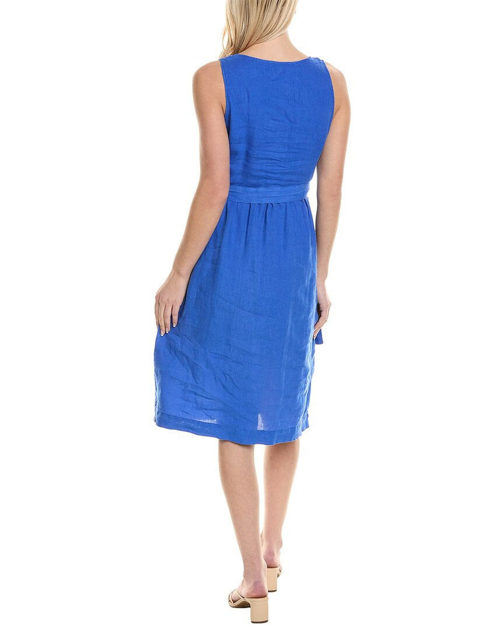 Linen Midi Dress H5227
