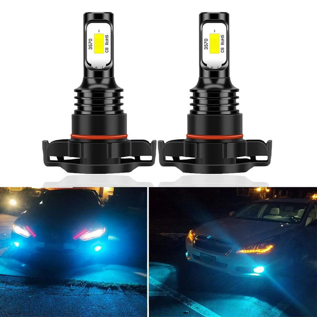 Ice Blue LED Fog Light Bulbs 2504 D670644