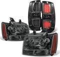 Smoked Lens Headlights and LED Smoked Tail Lights K238