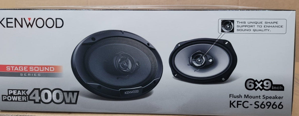 6"x9" 3-Way Car Speakers T610